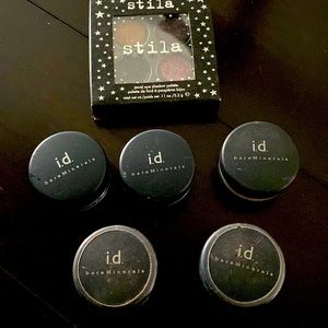 New Id bare minerals eye shadow powders w new Sulla eye palette